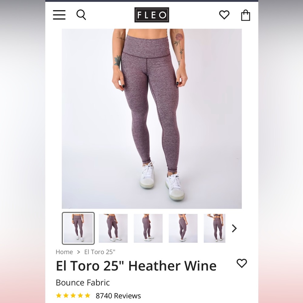 Fleo El Toro 25” Heather Wine